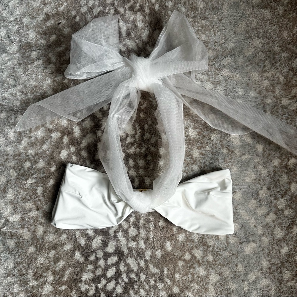 NWOT- Meshki Sheryl Bow Bikini Set - Picture 5 of 11